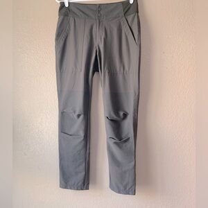 REI CO-OP Green Screenline Technical Regular Fit Hiking Camping Pants Size 4